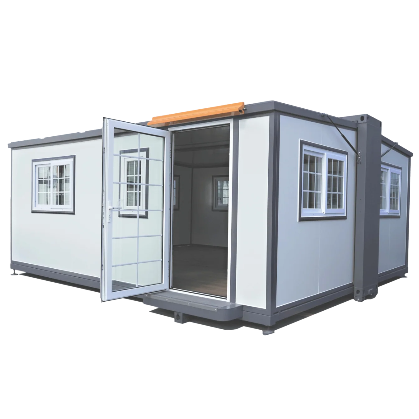 Mobile Expandable Prefab House 16½ft x 20ft 1 Mobile Expandable Prefab House 16½ft x 20ft