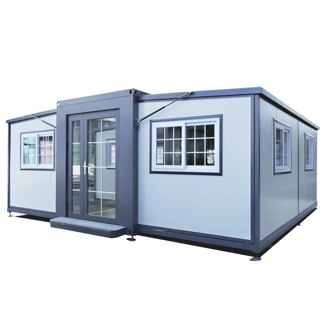 Expandable Prefab Home 19ft x 20ft With 1 Bedroom and Bathroom 1 Expandable Prefab Home 19ft x 20ft