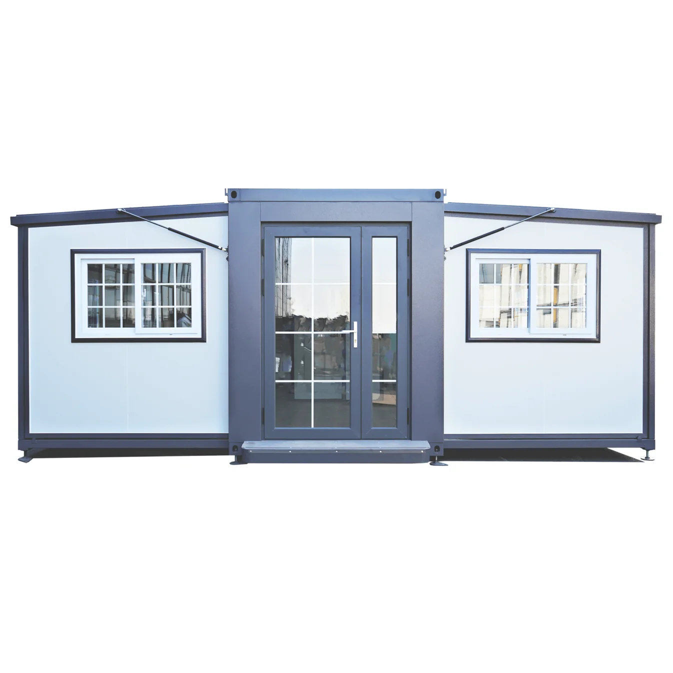 Expandable Prefab Home 19ft x 20ft With 1 Bedroom and Bathroom 18 19x20ft Expandable Prefab Home with 2 Bedrooms