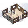 Expandable Prefab Home 19ft x 20ft With 1 Bedroom and Bathroom 42 Prefab House 19ftx20ft Chery Industrial 7