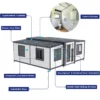 Expandable Prefab Home 19ft x 20ft With 1 Bedroom and Bathroom 25 Prefab House 19ftx20ft Features New Style 1