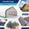 W20'xL20'xH12' Single Truss Storage Shelter 27 W20'xL20'xH12' Single Truss Storage Shelter