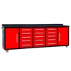 10ft 15-Drawer Storage Workbench with Wheels 14 10ft 15-Drawer Storage Workbench with Wheels