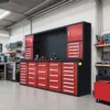 a 10ft garage cabinet in a basement
