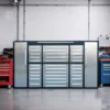 a 9 garage storage cabinet applied in a garage