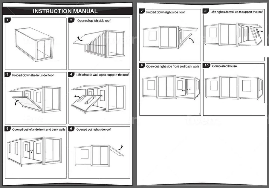 72sqm Prefabricated 3 Bedroom Home With Bathroom 3 72sqm Prefabricated 3 Bedroom Home With Bathroom