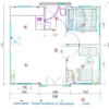 37sqm 2 Bedroom Tiny House With Kitchen and Bathroom for Sale